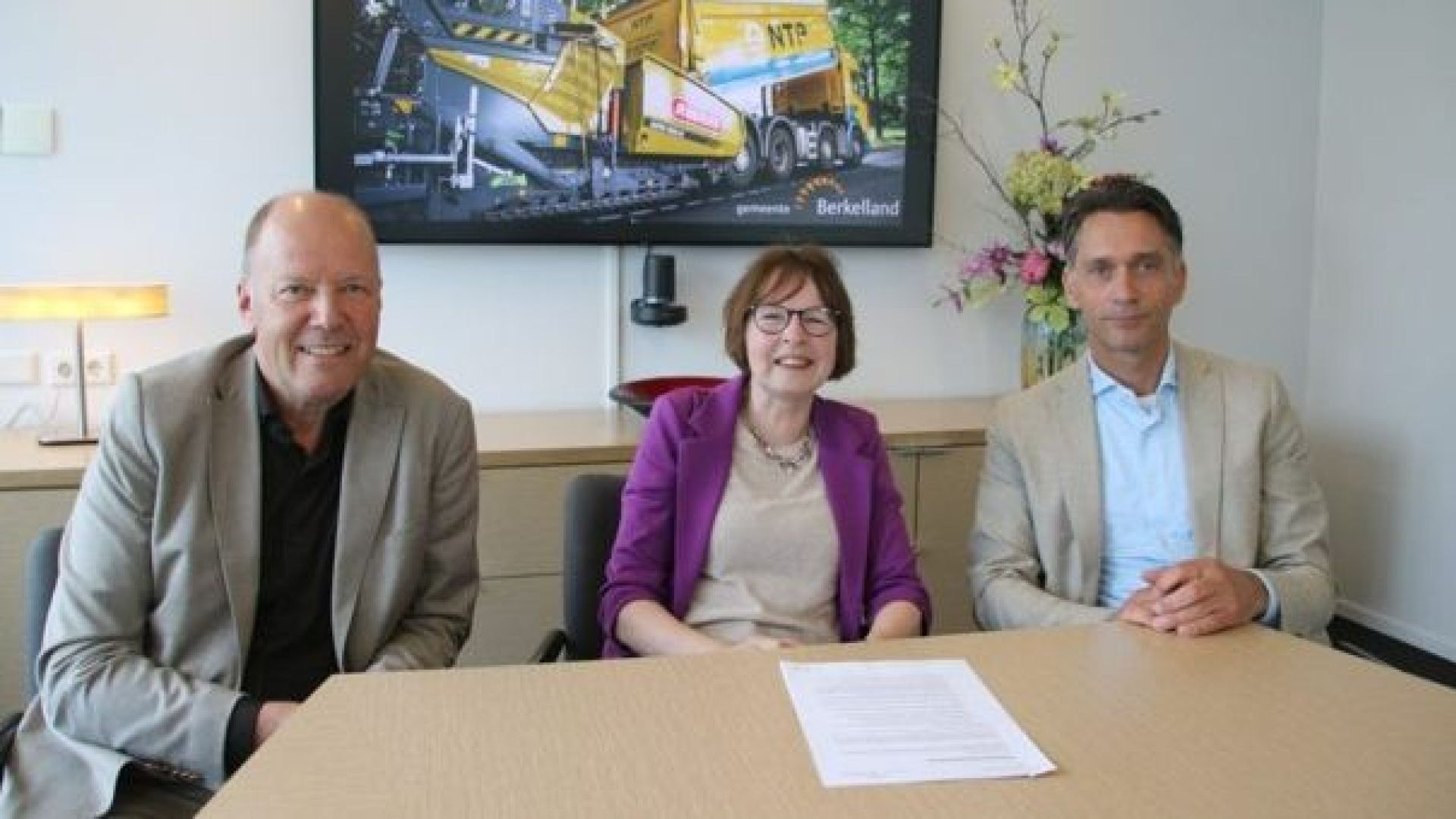 Berkelland sluit nieuw contract af voor onderhoud van wegen