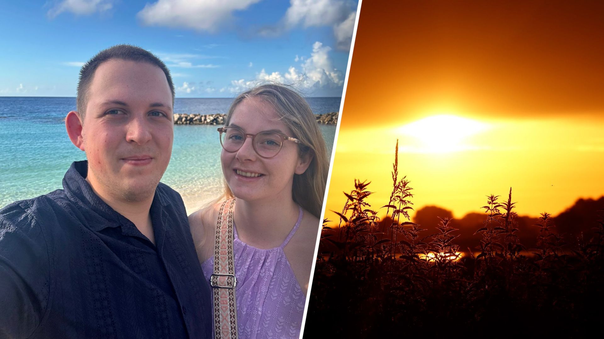 Wesley en Sylke trouwen onder code rood: ‘Salade druipt nog net niet van het bord af’