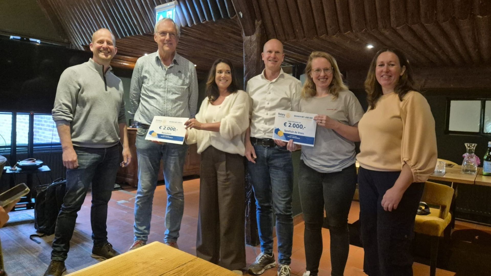 Rotary steunt lokale initiatieven met opbrengst van jaarlijkse Legodag