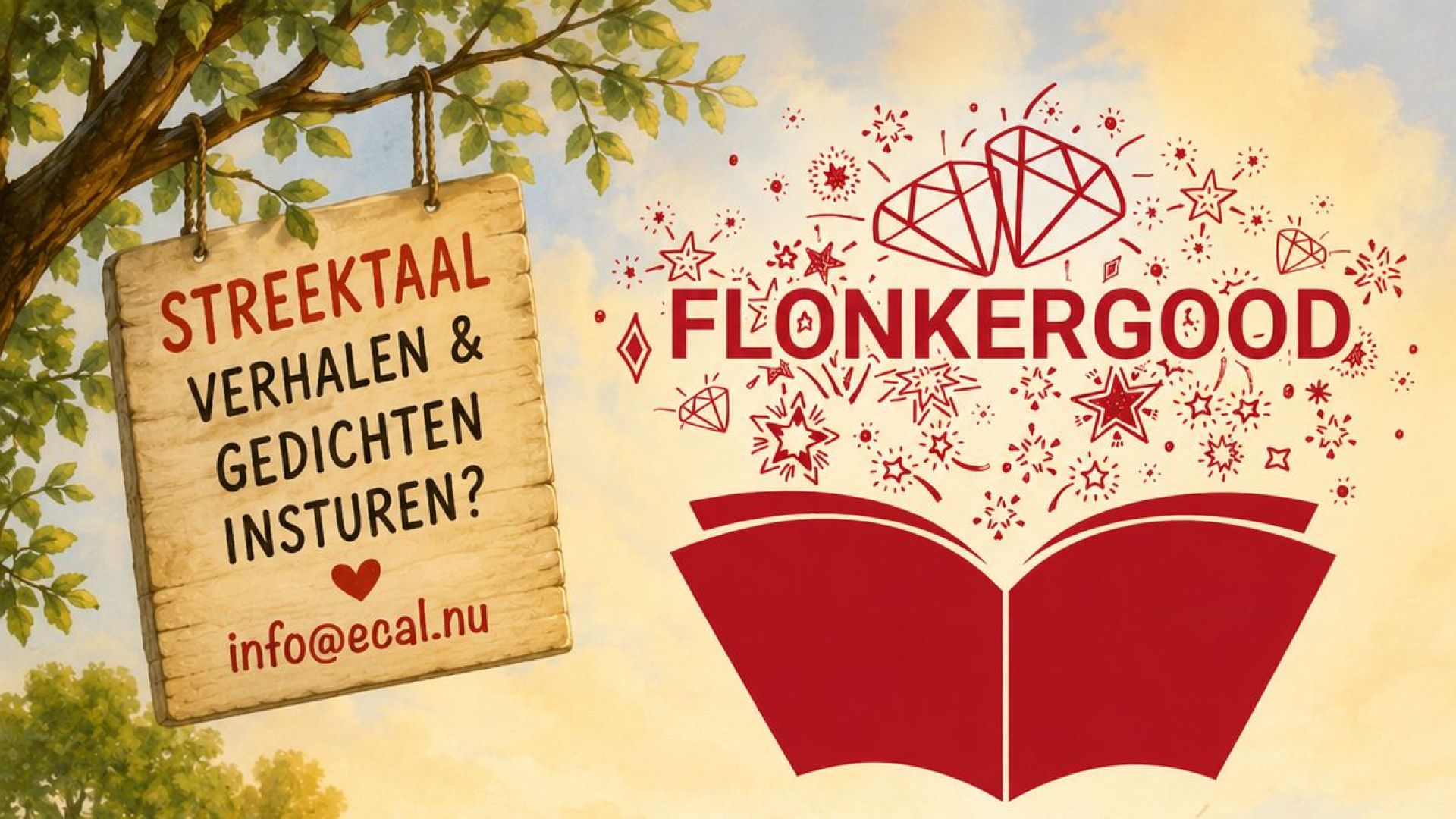 Waeke van het Book zoekt streektaalverhalen voor Flonkergood 2027