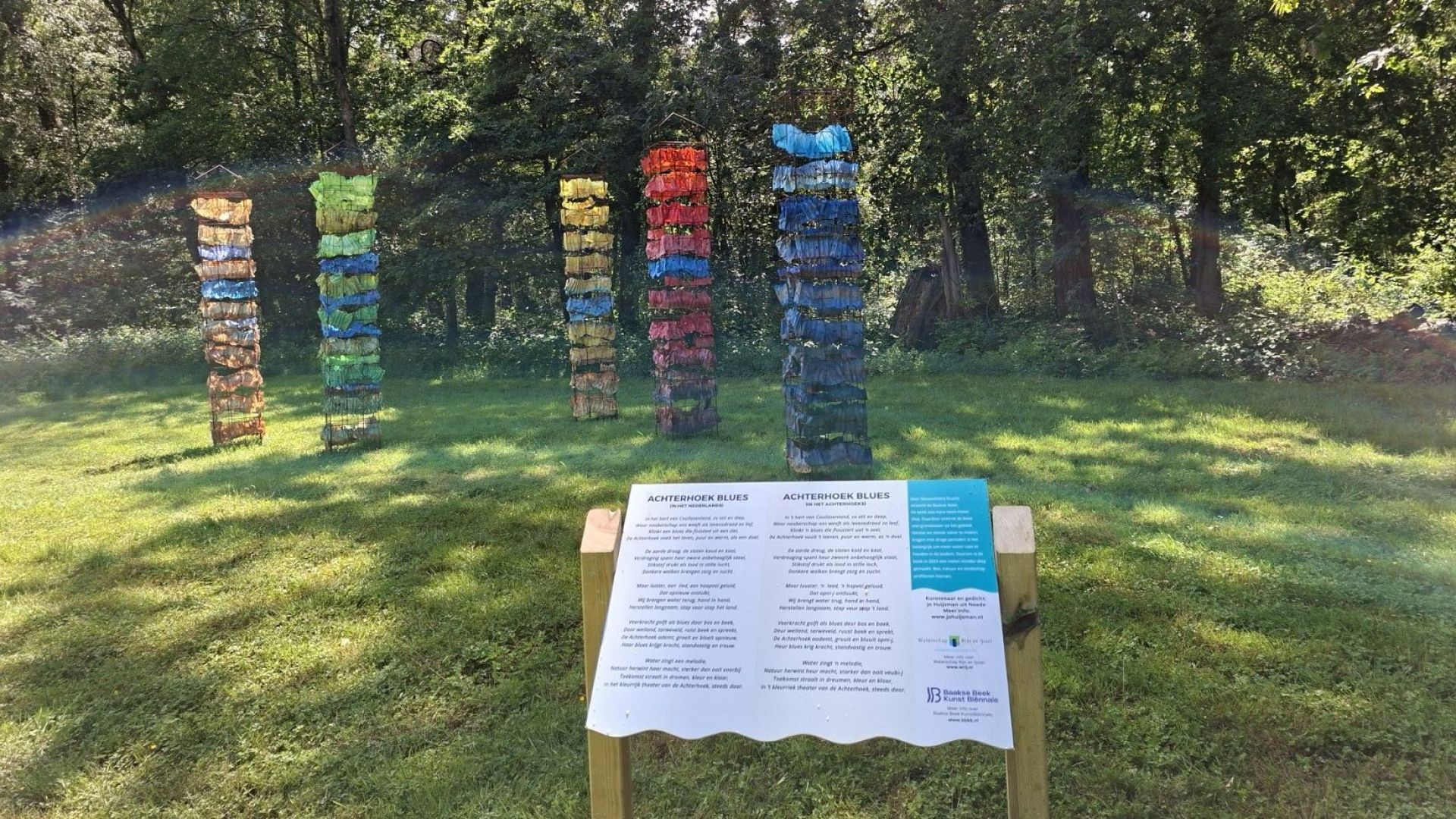 Fietstocht langs klimaatkunst door het Achterhoekse landschap
